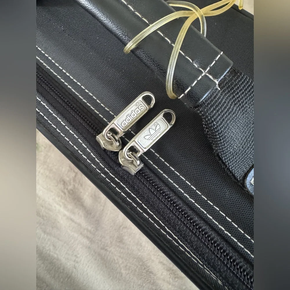 Vintage Adidas Hard Case Travel Bag — Rare West Germany Tag
